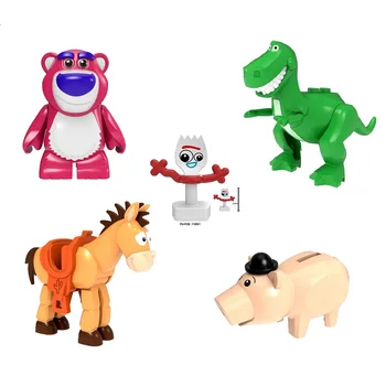 Building Blocks Story 4 Pumping Series Bricks Buzz Lightyear Woody Jessie Figures Collection Toys For Children PG1946 - PG1949
Building Blocks Story 4 Pumping Series Bricks Buzz Lightyear Woody Jessie Figures Collection Toys For Children PG1946 - PG1949