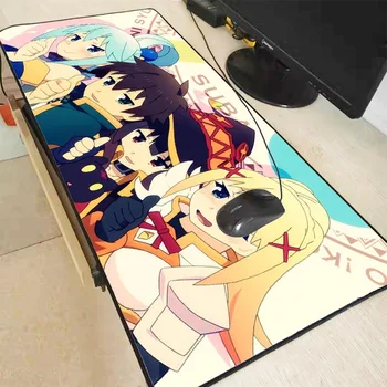 Mairuige New Japan Anime Konosuba Megumin Durable Rubber Large Lock Edge Mouse Mat Pad Size for 300*600 and 400*900*2mm For CSGO
Mairuige New Japan Anime Konosuba Megumin Durable Rubber Large Lock Edge Mouse Mat Pad Size for 300*600 and 400*900*2mm For CSGO