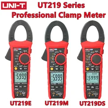 UNI-T UT219E/UT219M/UT219DS Professional Clamp Meter True RMS LoZ input for ghost voltage measurement CAT IV 600V
UNI-T UT219E/UT219M/UT219DS Professional Clamp Meter True RMS LoZ input for ghost voltage measurement CAT IV 600V