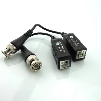 1pair Enhanced Twisted Bnc Cctv Video Balun Passive audio camera power Transceiver Utp Balun Bnc Mail To Cat5 Cctv Cable J17
1pair Enhanced Twisted Bnc Cctv Video Balun Passive audio camera power Transceiver Utp Balun Bnc Mail To Cat5 Cctv Cable J17
