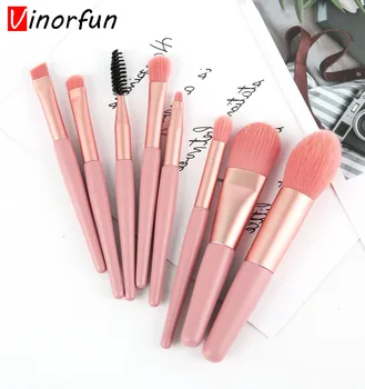 8Pcs Makeup Brushes Set Foundation Powder Blending Eyeshadow Eyebrow Blush Make Up Brush Wood Handle Cosmetics Beauty Tools
8Pcs Makeup Brushes Set Foundation Powder Blending Eyeshadow Eyebrow Blush Make Up Brush Wood Handle Cosmetics Beauty Tools