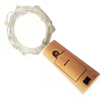 10Pcs Led Lamp Wine Bottle Cork String Light Waterproof Starry Lamps for Diy Party Festival Wedding Decoration Lights Warm White
10Pcs Led Lamp Wine Bottle Cork String Light Waterproof Starry Lamps for Diy Party Festival Wedding Decoration Lights Warm White