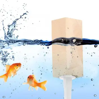 

1pcs Fish Tank Pond Oxygen Increasing Wood Air Stone Aquarium Natural Wooden Air Bubble Stone Diffuser