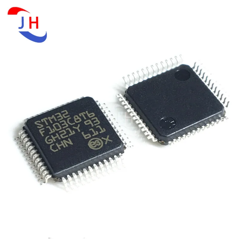 Чип STM32F103C8T6 STM32F103 STM32F103C8 103C8T6 LQFP48 микрокомпьютер с одним чипом 1 шт. | Электроника