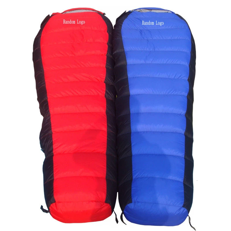 Mountain Winter Down Sleeping Bag -10 Degree 1.7 KG Ultralight Portable Mummy Sleeping Bag For Outdoor Camping Hiking Traveling (10)