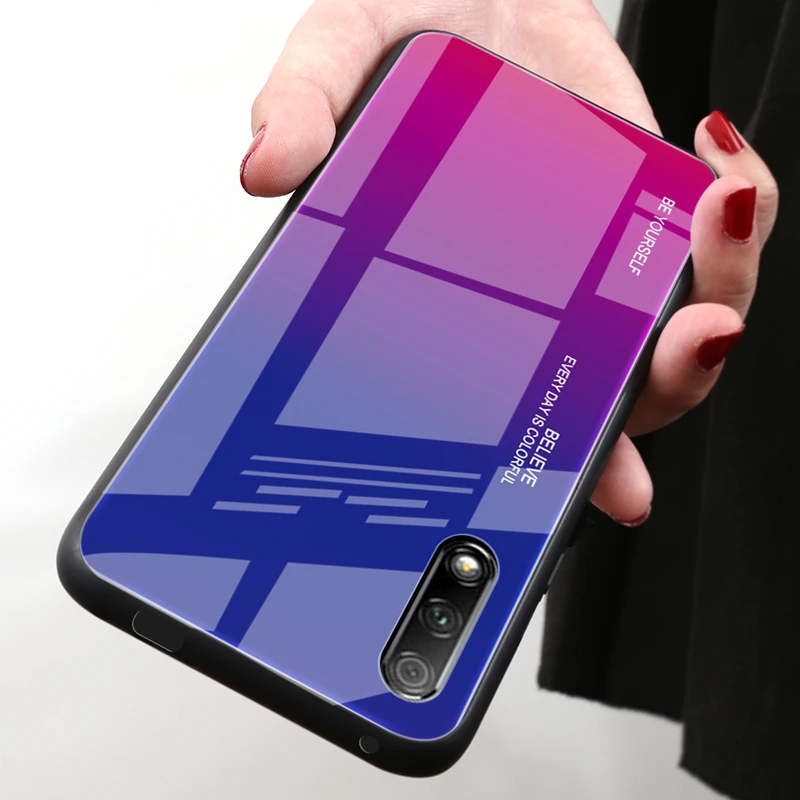 CASPTM Gradient Tempered Glass Mirror Phone Case for Huawei Honor 9X Hard Back Cover for Honor 9X Pro on the for honor8x
CASPTM Gradient Tempered Glass Mirror Phone Case for Huawei Honor 9X Hard Back Cover for Honor 9X Pro on the for honor8x