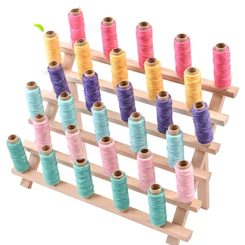 30 Spools Thread Organizer Wood Thread Shelf Folding Spool Storage Rack Sewing Thread Rack for Sewing Embroidery Sewing Tools
30 Spools Thread Organizer Wood Thread Shelf Folding Spool Storage Rack Sewing Thread Rack for Sewing Embroidery Sewing Tools