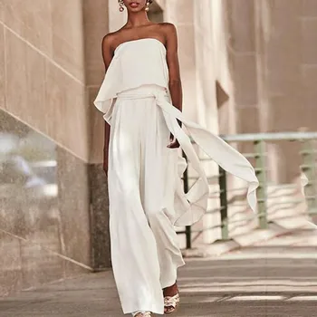 2019 Fashion Women Summer Solid Cold Off Shoulder Casual Loose Long Wide Leg Flare Jumpsuits
2019 Fashion Women Summer Solid Cold Off Shoulder Casual Loose Long Wide Leg Flare Jumpsuits