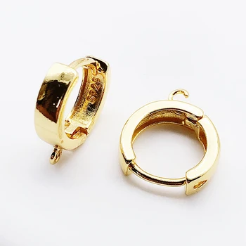 Peixin fashion simple brass earring hoop, DIY earring hook jewelry making jewelry accessories, jewelry hypoallergenic fasteners
Peixin fashion simple brass earring hoop, DIY earring hook jewelry making jewelry accessories, jewelry hypoallergenic fasteners