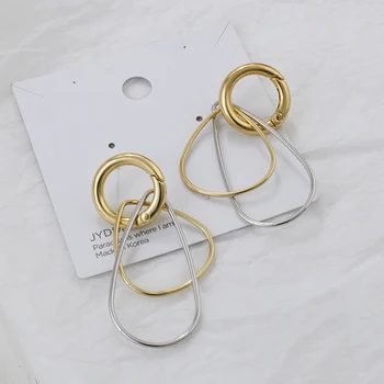 AENSOA 2019 New Design Alloy Big Geometric Drop Earring Korean Minimalist Metal Dangle Statement Earrings For Women Jewelry Gift
AENSOA 2019 New Design Alloy Big Geometric Drop Earring Korean Minimalist Metal Dangle Statement Earrings For Women Jewelry Gift