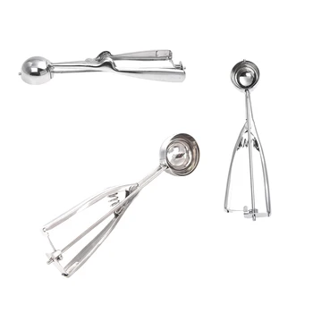 Stainless Steel Scoop for Ice Cream Mash Potato Food Spoon Kitchen Ball
Stainless Steel Scoop for Ice Cream Mash Potato Food Spoon Kitchen Ball