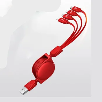 Fast transmission of data lines, magnetic attraction, 1 drag, 4 flexible lines, four-in-one, fast charging, fast transmission le
Fast transmission of data lines, magnetic attraction, 1 drag, 4 flexible lines, four-in-one, fast charging, fast transmission le