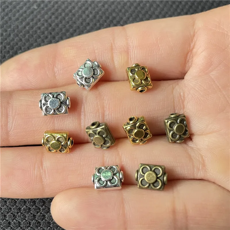 JunKang 25pcs 7mm flower-shaped rectangular spacer handmade large wholesale link bracelet necklace DIY jewelry
JunKang 25pcs 7mm flower-shaped rectangular spacer handmade large wholesale link bracelet necklace DIY jewelry