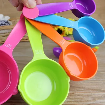 5Pcs/Set Kitchen Measuring Spoons Colorful Plastic Baking Measuring Spoons Cake Baking Measuring Tools Kitchen Gadgets
5Pcs/Set Kitchen Measuring Spoons Colorful Plastic Baking Measuring Spoons Cake Baking Measuring Tools Kitchen Gadgets