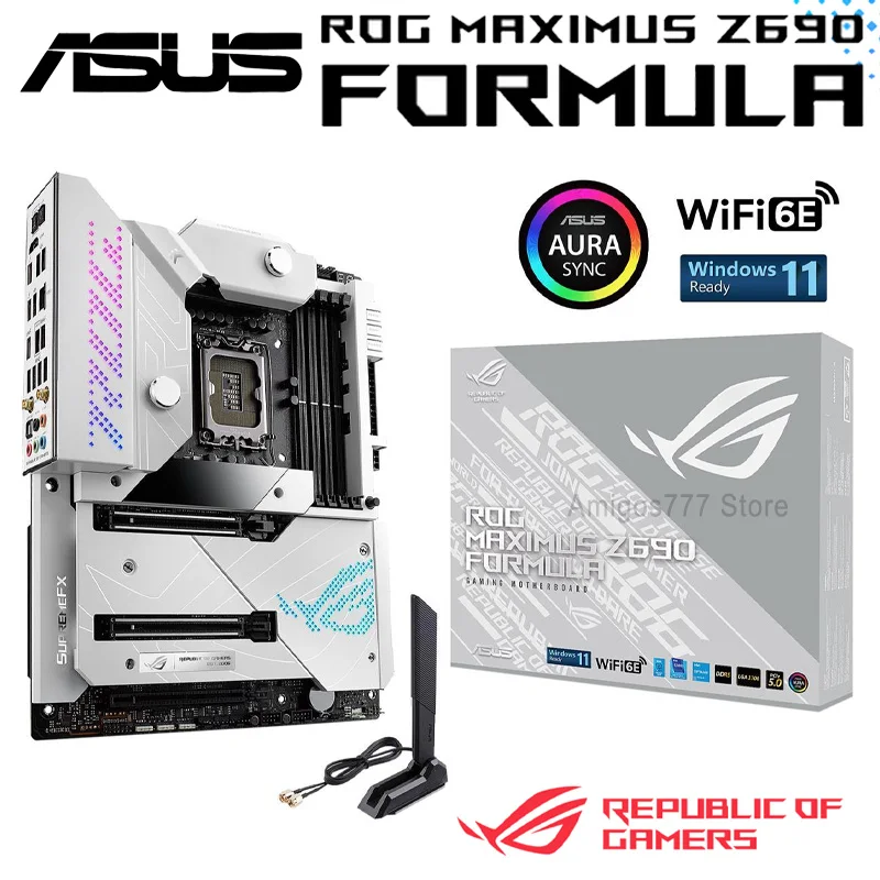 Материнская плата LGA 1700 Asus ROG MAXIMUS Z690 FORMULA процессор Intel 12-го поколения игровая