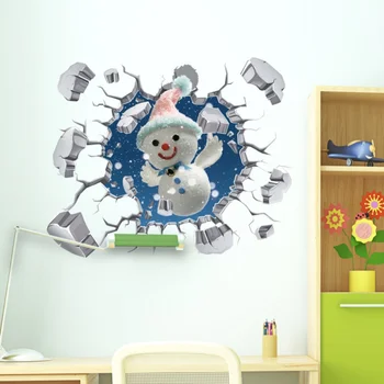 Merry Christmas Art Decals Mural Removable Stickers 3D Window PVC Wall Sticker for Christmas Festival Holiday Decor
Merry Christmas Art Decals Mural Removable Stickers 3D Window PVC Wall Sticker for Christmas Festival Holiday Decor