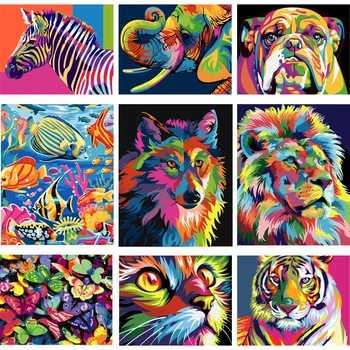 Paints By Numbers Animals Pictures Oil Painting By Numbers Set Gift Coloring By Numbers Canvas Wall Set
Paints By Numbers Animals Pictures Oil Painting By Numbers Set Gift Coloring By Numbers Canvas Wall Set