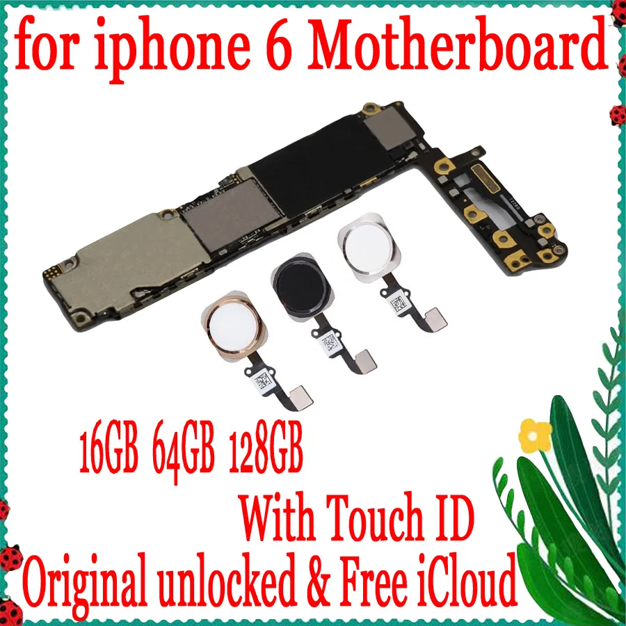Original Factory unlocked for iphone 6 Motherboard with/without Touch ID,Free iCloud for iphone 6 Mainboard, With High Quality
Original Factory unlocked for iphone 6 Motherboard with/without Touch ID,Free iCloud for iphone 6 Mainboard, With High Quality