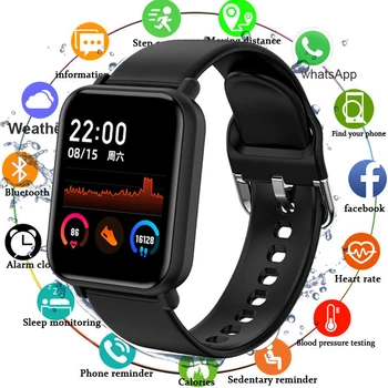 2020 Full Touch Smart Watch Men Women Sport IP68 Waterproof Clock Heart Rate Blood Pressure Monitor Smartwatch For IOS Android
2020 Full Touch Smart Watch Men Women Sport IP68 Waterproof Clock Heart Rate Blood Pressure Monitor Smartwatch For IOS Android