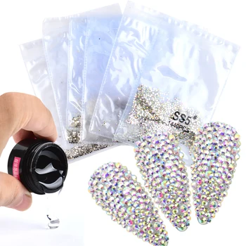 Point Decoration Pen/Point Decoration Glue Nail Flatback Crystal AB Rhinestones For Nail Art Decoration
Point Decoration Pen/Point Decoration Glue Nail Flatback Crystal AB Rhinestones For Nail Art Decoration