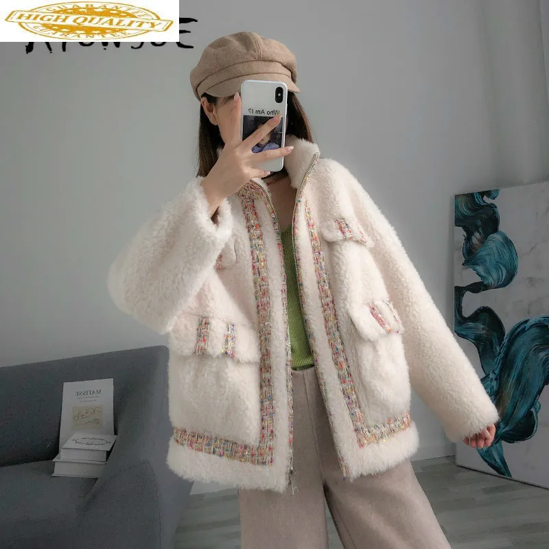 Real Fur Coat Women Winter Coat Women Clothes 2020 New Sheep Shearing 100% Wool Jacket Parka Real Fur Jacket B9R1607 YY2359
Real Fur Coat Women Winter Coat Women Clothes 2020 New Sheep Shearing 100% Wool Jacket Parka Real Fur Jacket B9R1607 YY2359
