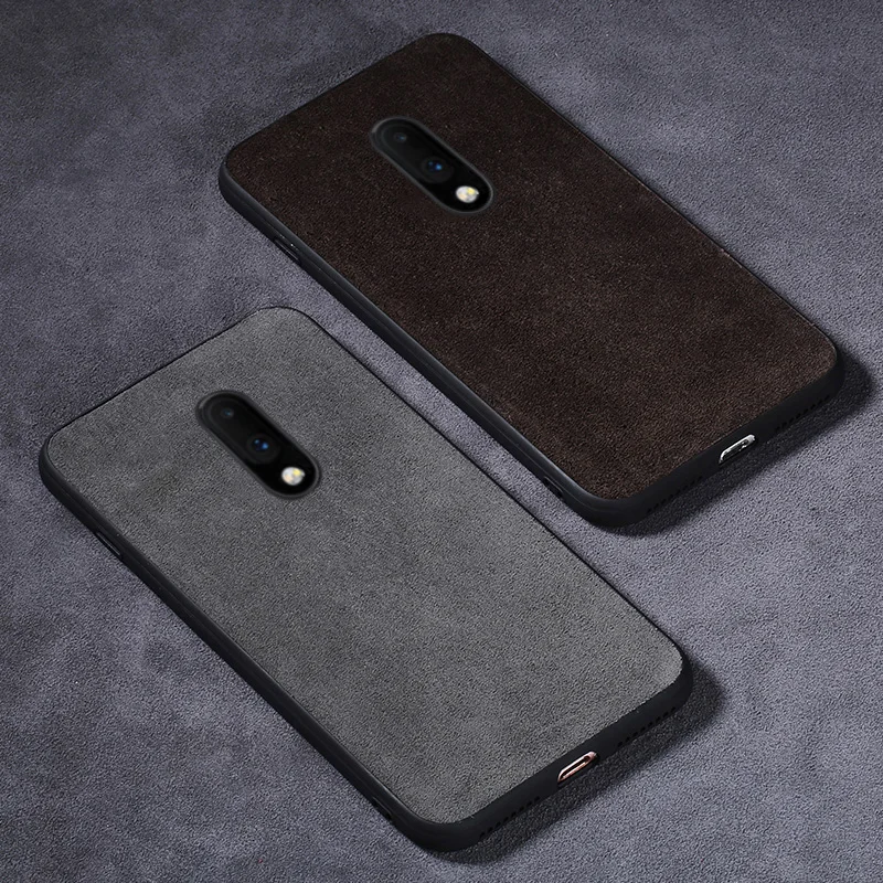 Phone Case For Oneplus 7 Pro 6 6T Silicone Edge Luxury Suede Leather Utral Slim Bakc Cover Capa
Phone Case For Oneplus 7 Pro 6 6T Silicone Edge Luxury Suede Leather Utral Slim Bakc Cover Capa