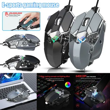 2019 Mechanical Gaming Mouse Wired 6400DPI Programmable 9 Keys Computer Gamer Mice H-best
2019 Mechanical Gaming Mouse Wired 6400DPI Programmable 9 Keys Computer Gamer Mice H-best