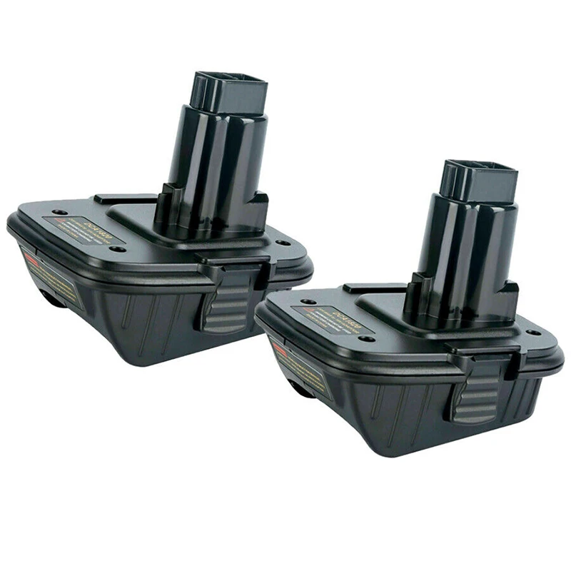 2 Pack DCA1820 Li-Ion Battery Adapter Converter for DEWALT 20V to 18V Max Lithium Ion Tools
2 Pack DCA1820 Li-Ion Battery Adapter Converter for DEWALT 20V to 18V Max Lithium Ion Tools