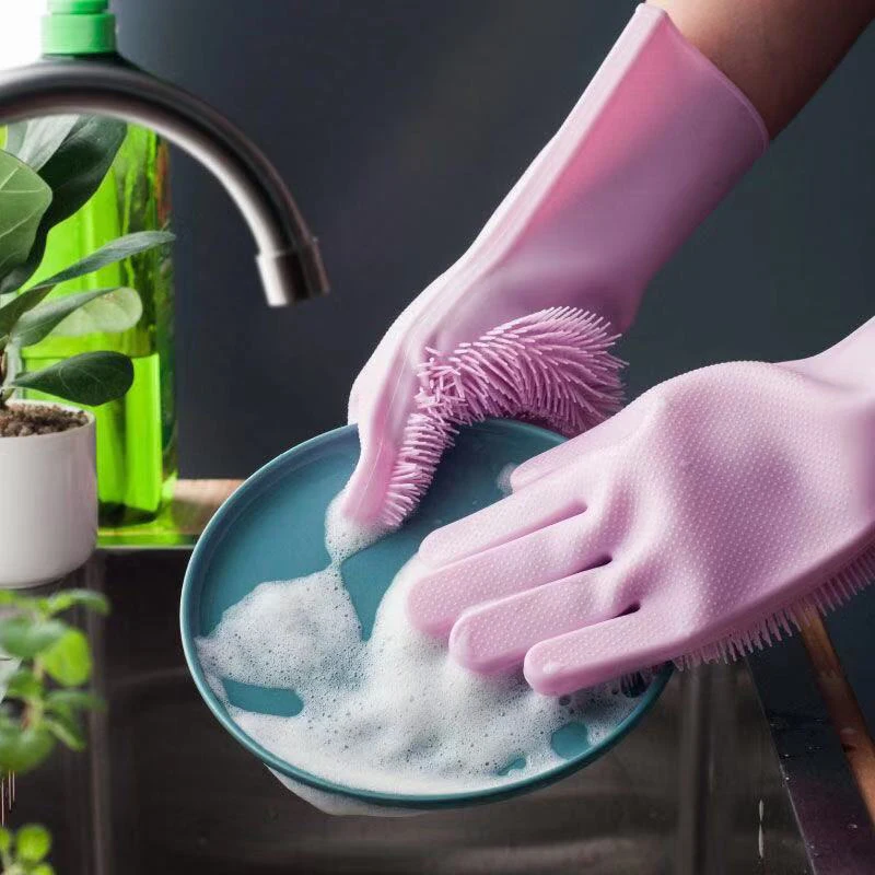 Magic silicone dishwasher cleaning garden rubber gloves kitchen accessories dishwasher cleaning brush
Magic silicone dishwasher cleaning garden rubber gloves kitchen accessories dishwasher cleaning brush