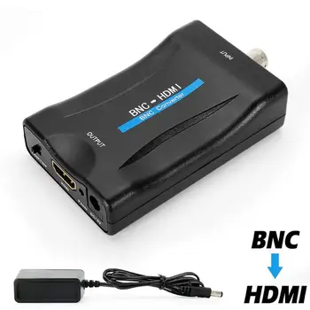 HDMI to BNC Coaxial Cables PAL NTSC to 1080P HDMI Audio Video Signal Converter 24 Small Uninterrupted Work Good Stability
HDMI to BNC Coaxial Cables PAL NTSC to 1080P HDMI Audio Video Signal Converter 24 Small Uninterrupted Work Good Stability