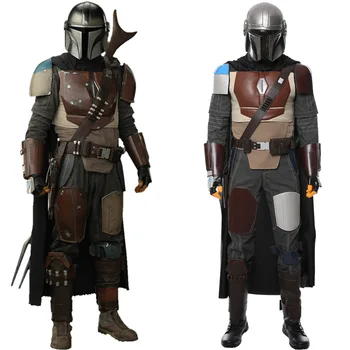 Movie Wars Mandalorian Cosplay Costume Adult Men Male PU Armor Suit Outfit Mask Halloween Carnival costumes
Movie Wars Mandalorian Cosplay Costume Adult Men Male PU Armor Suit Outfit Mask Halloween Carnival costumes