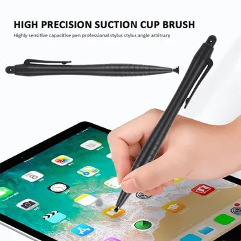 High-Precision Capacitance Pen Tablet Touch Screen Pencil Suction Cup Brush Point Stylus Angle Arbitrary For Laptop EBook Reader
High-Precision Capacitance Pen Tablet Touch Screen Pencil Suction Cup Brush Point Stylus Angle Arbitrary For Laptop EBook Reader