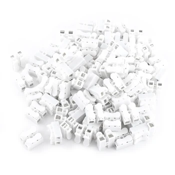 100pcs/Lot Terminal Block 10A 220V High Pressure Resistant 2 Pin Push Quick Wire Cable Connector White Wiring Terminal
100pcs/Lot Terminal Block 10A 220V High Pressure Resistant 2 Pin Push Quick Wire Cable Connector White Wiring Terminal