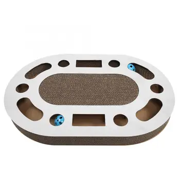 Pet Cat Kitten Oval Tunnel Corrugated Paper Scratching Board Pad Scratcher Toy with Catnip Durable Exercise Cat Toys
Pet Cat Kitten Oval Tunnel Corrugated Paper Scratching Board Pad Scratcher Toy with Catnip Durable Exercise Cat Toys