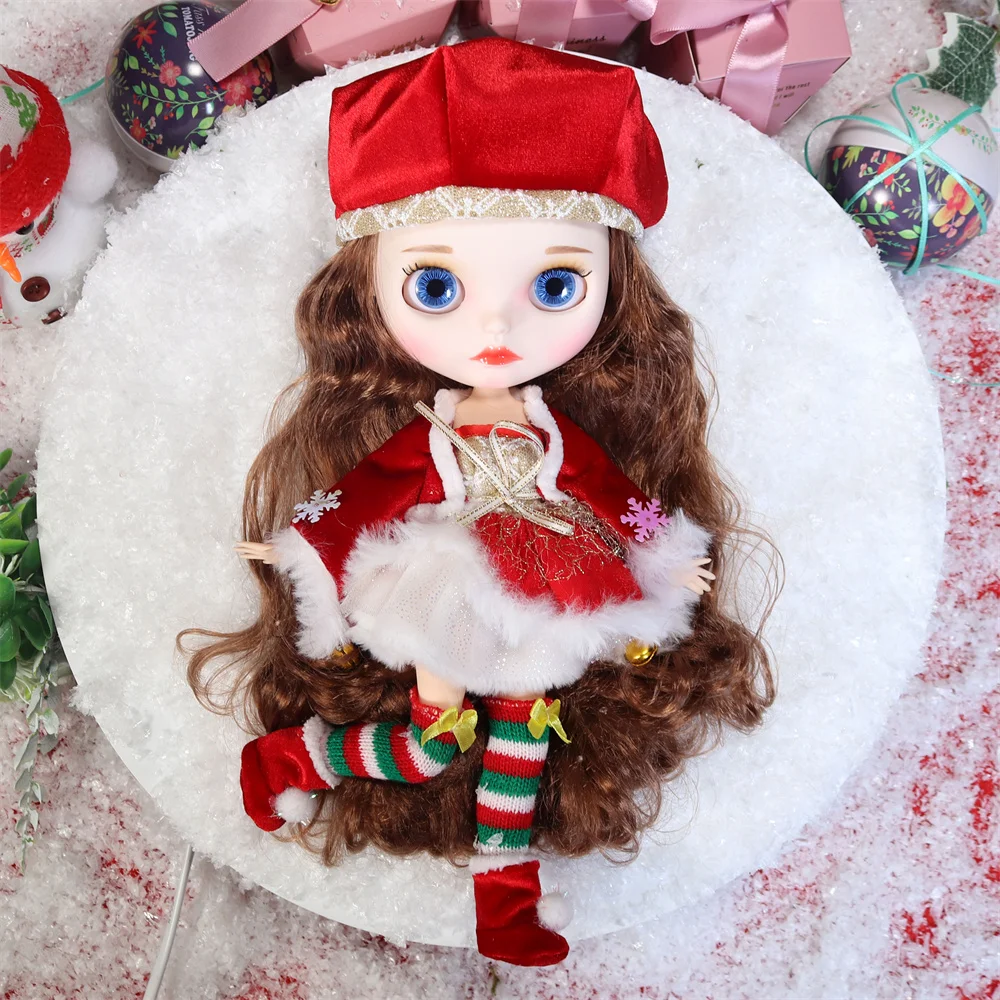Одежда DBS Blyth, Рождественская стильная серия подходит для соединения body icy licca Azone
Одежда DBS Blyth, Рождественская стильная серия подходит для соединения body icy licca Azone