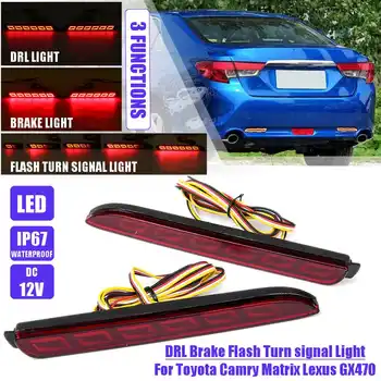 2 Pcs Led Car Rear Bumper Reflector Tail Brake Light Bar for Toyota Camry for Matrix Sienna Venza Avalon for Lexus GX470 RX300
2 Pcs Led Car Rear Bumper Reflector Tail Brake Light Bar for Toyota Camry for Matrix Sienna Venza Avalon for Lexus GX470 RX300