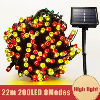 300LED 22m Solar Lights Colorful Fairy Christmas String Light For Outdoor Garden Party Wedding Decorative Waterproof Solar Lamp
300LED 22m Solar Lights Colorful Fairy Christmas String Light For Outdoor Garden Party Wedding Decorative Waterproof Solar Lamp