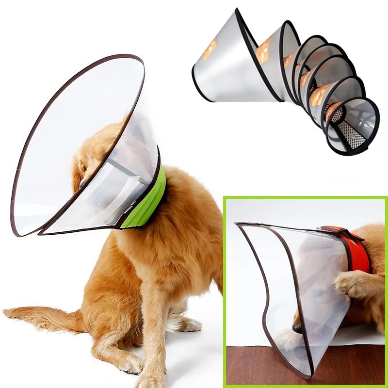 Transparent Dog Cat Protection Cover Surgery Wound Healing Cone Protective Pet Medical Collar Smart Cone Prevent Bite Circle
Transparent Dog Cat Protection Cover Surgery Wound Healing Cone Protective Pet Medical Collar Smart Cone Prevent Bite Circle