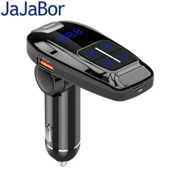 JaJaBor Bluetooth 5.0 Car Kit Handsfree FM Transmitter Car MP3 Player PD3.0 Fast Charge for Phone Charge
JaJaBor Bluetooth 5.0 Car Kit Handsfree FM Transmitter Car MP3 Player PD3.0 Fast Charge for Phone Charge