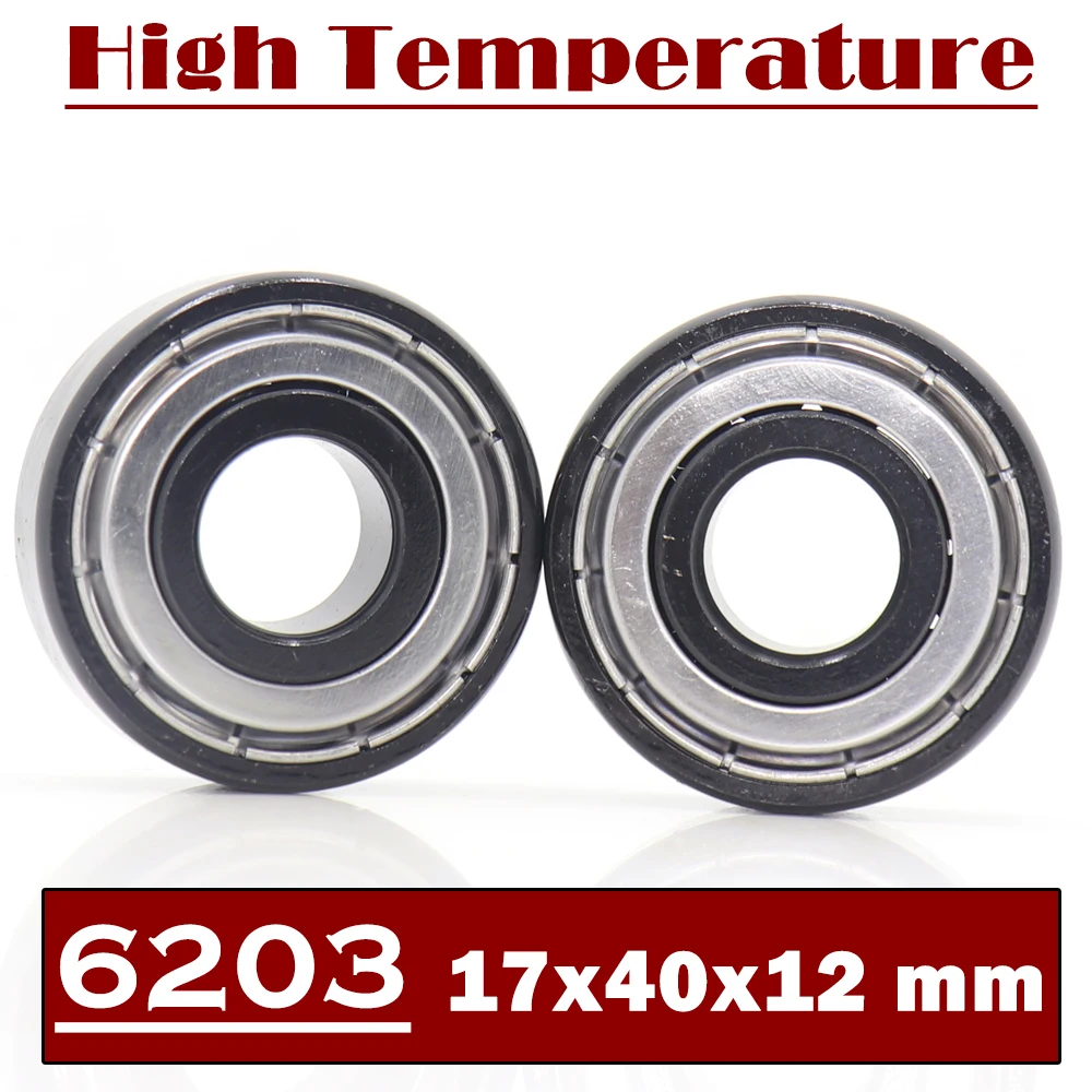 6203ZZ High Temperature Bearing 17*40*12 mm ( 2 Pcs ) 500 Degrees Celsius Full Ball Bearing
6203ZZ High Temperature Bearing 17*40*12 mm ( 2 Pcs ) 500 Degrees Celsius Full Ball Bearing
