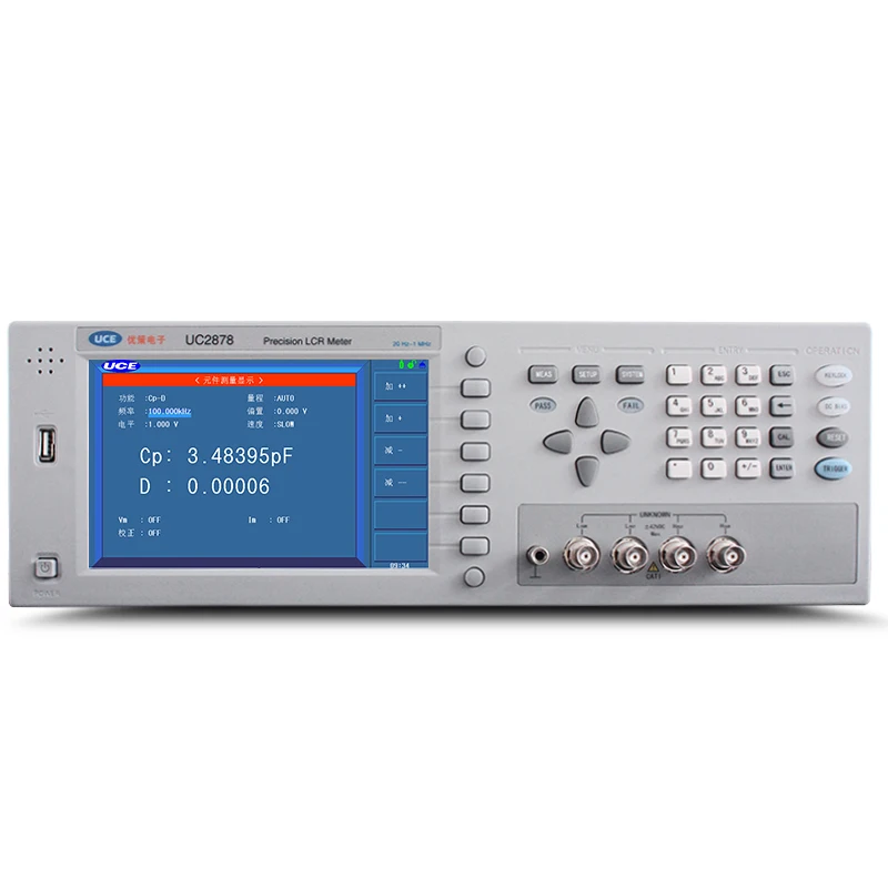 Цифровой LCR измеритель UC2831A + UC2831B + UC2831C + UC2835 UC2836 UC2836A
Цифровой LCR измеритель UC2831A + UC2831B + UC2831C + UC2835 UC2836 UC2836A