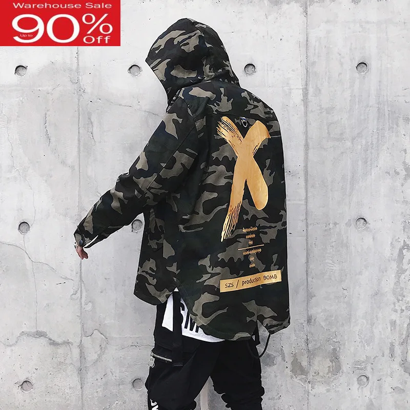 Drop Shipping spring Camouflage Streetwear Ribbon Patchwork Men X Print Bomber Coat Harajuku Pilot Flight Jacket
Drop Shipping spring Camouflage Streetwear Ribbon Patchwork Men X Print Bomber Coat Harajuku Pilot Flight Jacket