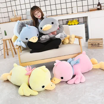 Kawaii Large Lying Duck Plush Toy Sofa Pillow Cushion Cure Yellow Duck Toy Children's Toy Girl Gift Home Decoration
Kawaii Large Lying Duck Plush Toy Sofa Pillow Cushion Cure Yellow Duck Toy Children's Toy Girl Gift Home Decoration