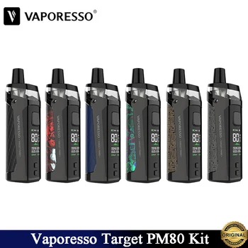 Original Vaporesso Target PM80 Sub Ohm Pod Mod Kit Vape with 4ml Target PM80 Pod GTX Mesh Coil Electronic Cigarette Vapor Vaping
Original Vaporesso Target PM80 Sub Ohm Pod Mod Kit Vape with 4ml Target PM80 Pod GTX Mesh Coil Electronic Cigarette Vapor Vaping