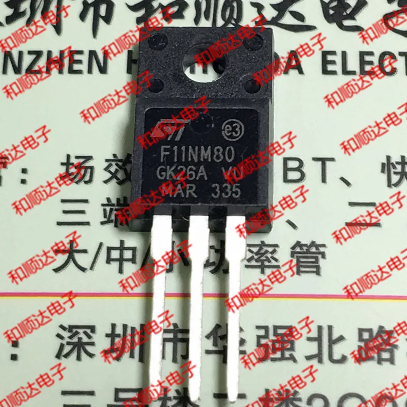 10 шт./лот STF11NM80 новые имеющиеся в наличии TO-220F 800V 11A | Электроника