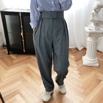2020 Spring Straight Pants Loose Thin Slim Tube High Waist Suit Pants With Pockets Solid Color Pleated Draped Wide Trousers
2020 Spring Straight Pants Loose Thin Slim Tube High Waist Suit Pants With Pockets Solid Color Pleated Draped Wide Trousers