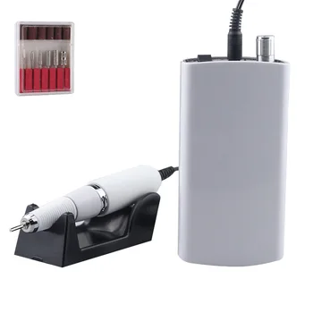 Portable Rechargeable Nail Drill Machine 18W 30000RPM Manicure Machine Electric Nail File Nail Art Tools Set for Nail Drill bits
Portable Rechargeable Nail Drill Machine 18W 30000RPM Manicure Machine Electric Nail File Nail Art Tools Set for Nail Drill bits