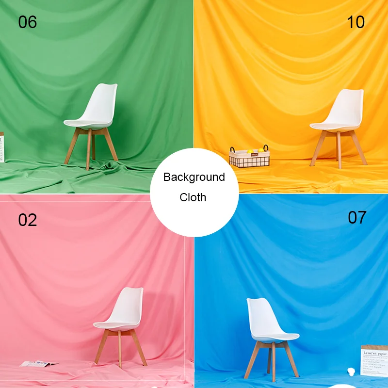 1.5x2m Photographic Background Cloth Color Cotton Photo Backdrops Photo Studio Kit Solid Color Green Screen Chromakey
1.5x2m Photographic Background Cloth Color Cotton Photo Backdrops Photo Studio Kit Solid Color Green Screen Chromakey