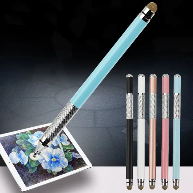 2 In 1 Multifunction Fine Point Touch Screen Metal Capacitive Stylus Pen For iPhone iPad Smart Phone CellPhone Tablet PC l29k
2 In 1 Multifunction Fine Point Touch Screen Metal Capacitive Stylus Pen For iPhone iPad Smart Phone CellPhone Tablet PC l29k