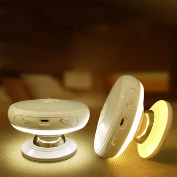 Motion Sensor light 360 Degree Rotating Rechargeable LED Night Light Security Wall lamp for Home Stair Kitchen Toilet Lights
Motion Sensor light 360 Degree Rotating Rechargeable LED Night Light Security Wall lamp for Home Stair Kitchen Toilet Lights